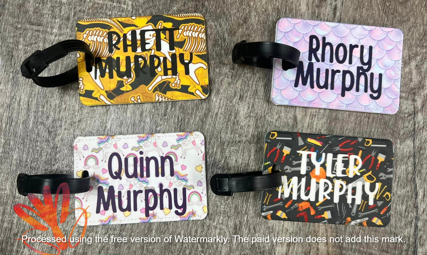 Pre-Order: Back to School Bag Tags or Luggage Tags