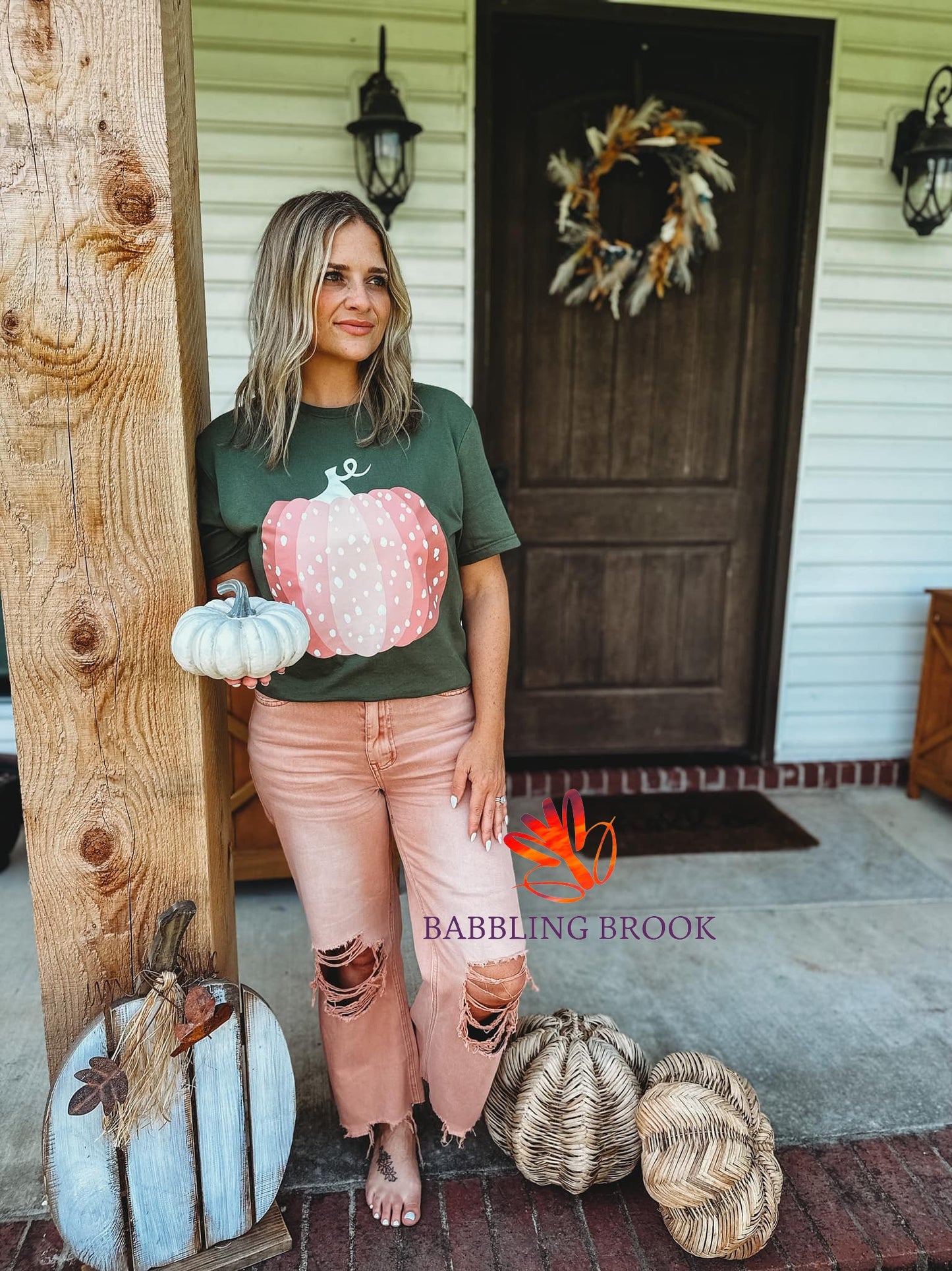 Blush Pumpkin T-Shirt