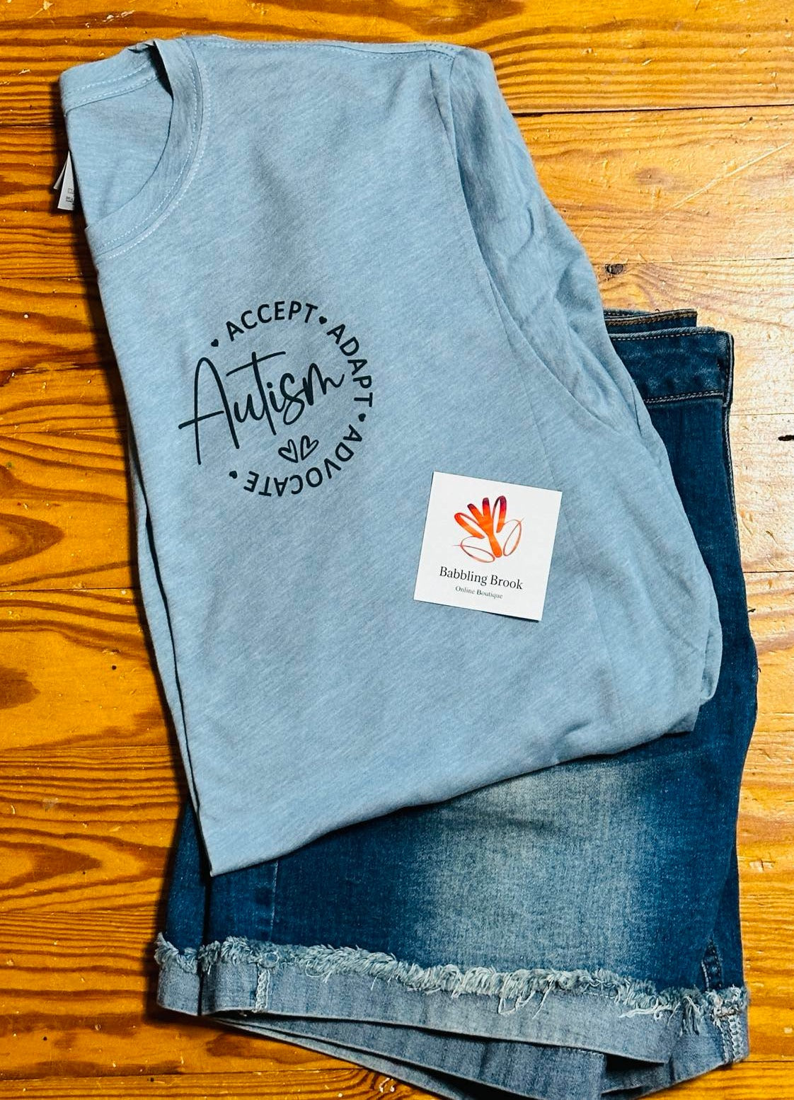 Autism Left Chest Logo T-Shirt