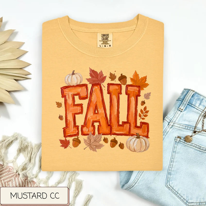 Fall Brushstroke Tee.