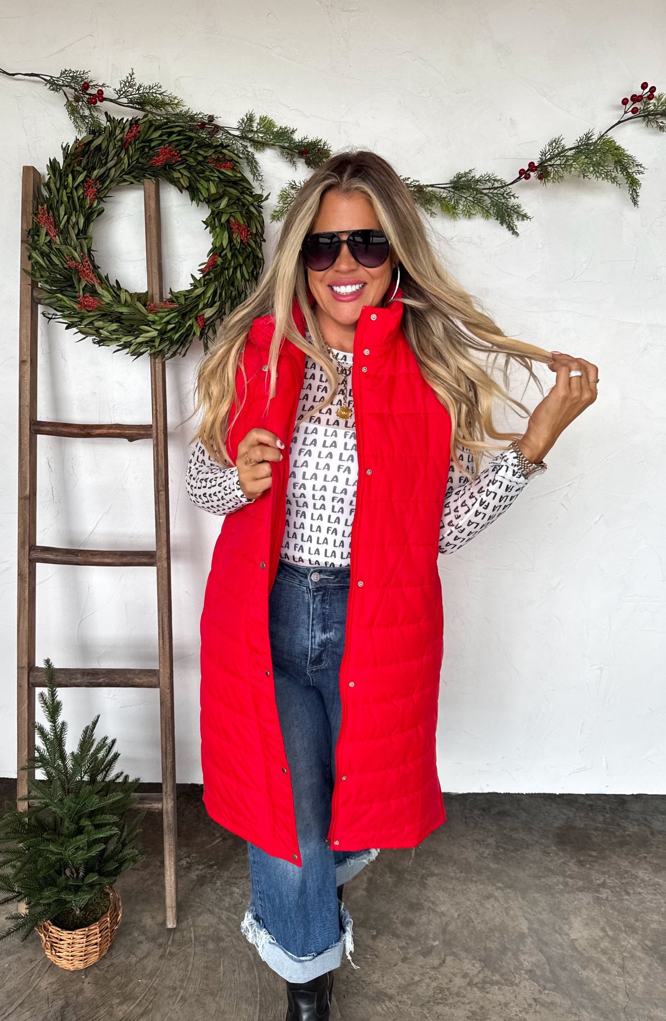 PREORDER: Kendall Long Puffer Vest