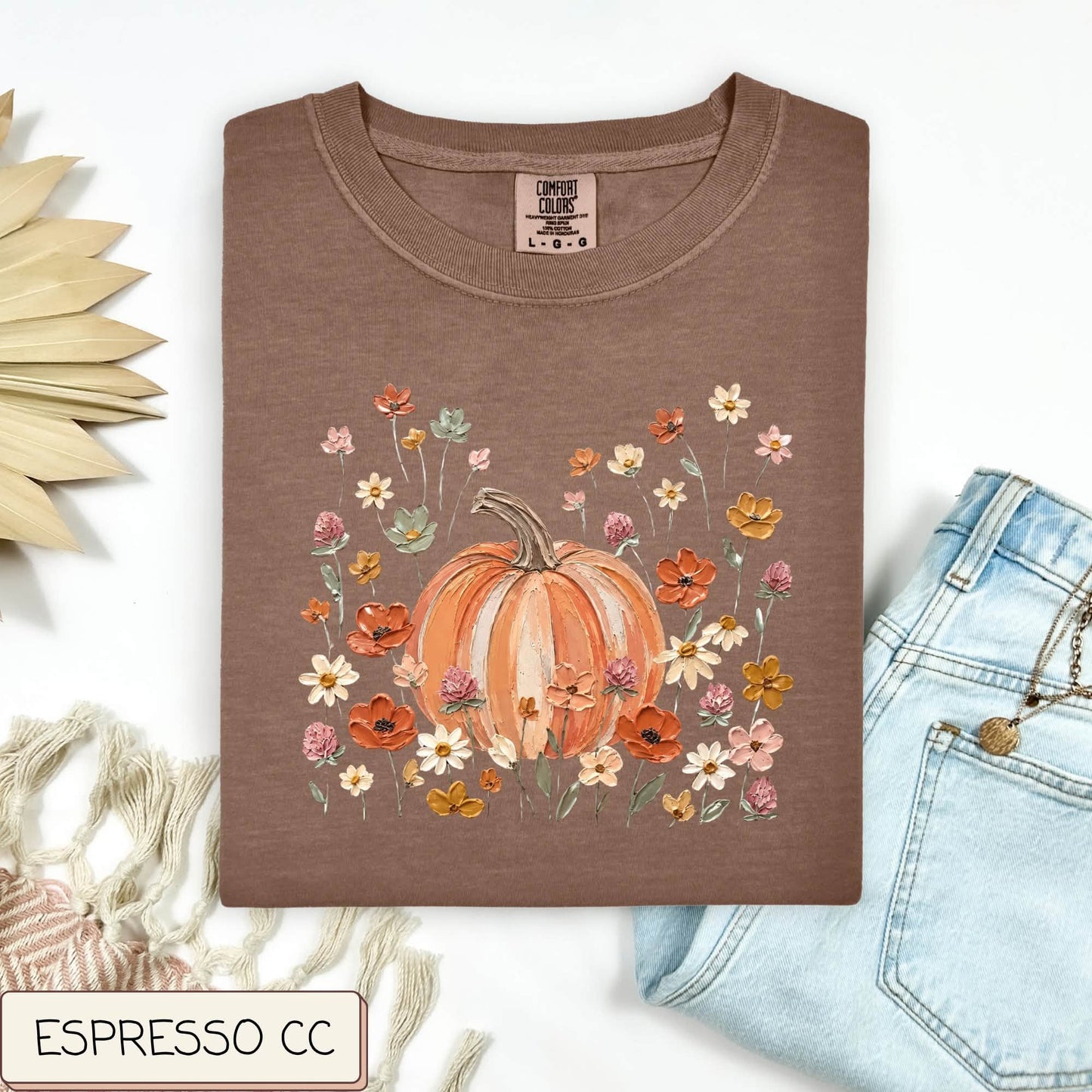 Wildflower Pumpkin Tee.