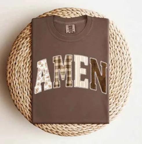 Amen Patchwork Tee.
