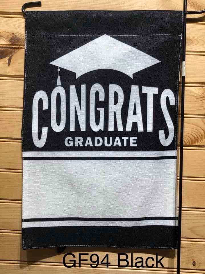 Graduate Garden Flag