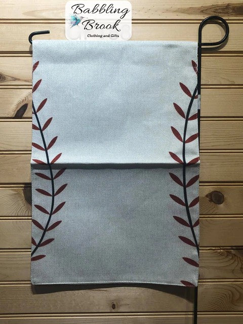 Baseball Garden Flag