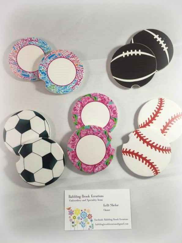 Ceramic Car Coasters