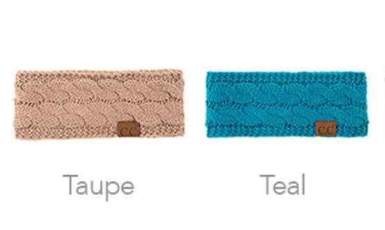 C.C. Messy Head Wraps (Fleece Lined)