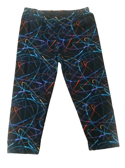 Splatter Capri Leggings - Misses