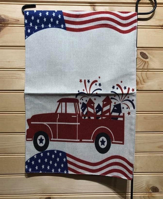 Fourth of July Garden Flag - RTS