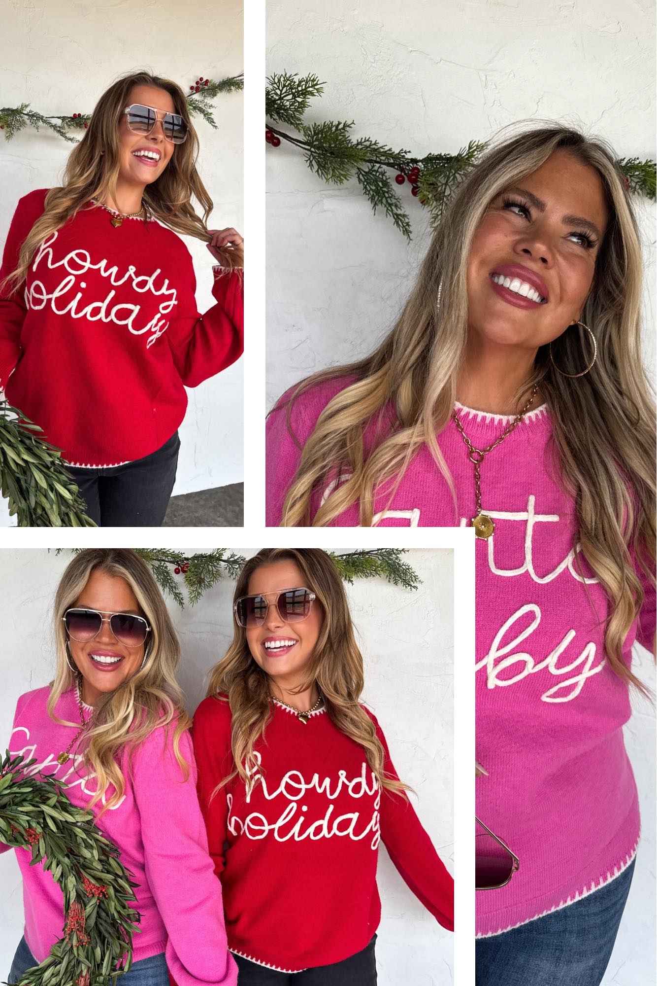 PREORDER: Santa and Howdy Holiday Sweaters