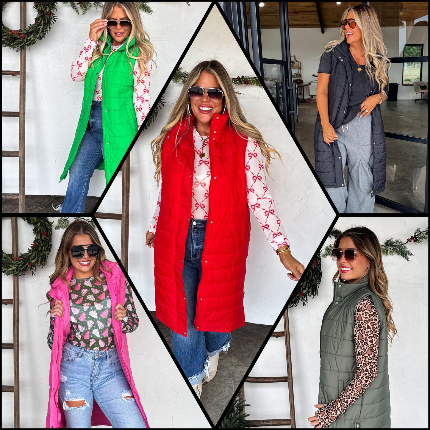 PREORDER: Kendall Long Puffer Vest