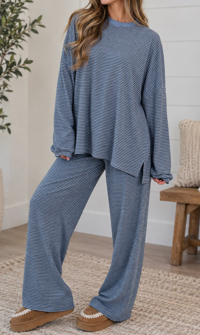Brown Stripe Set