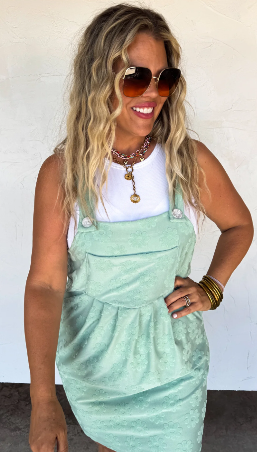 Sunshine and Daisies Overall Dress