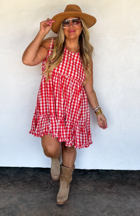 PREORDER- GINGHAM DRESS - Closes 7/7 at 9pm