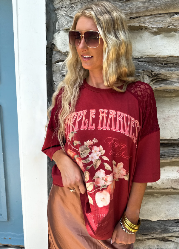 PREORDER- APPLE HARVEST TEE - Closes 7/7 at 9pm