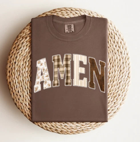 Amen Patchwork Tee.
