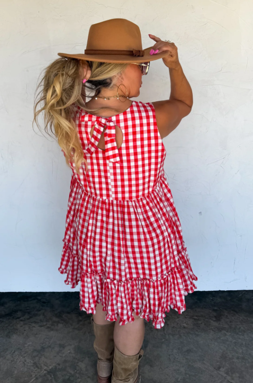 PREORDER- GINGHAM DRESS - Closes 7/7 at 9pm