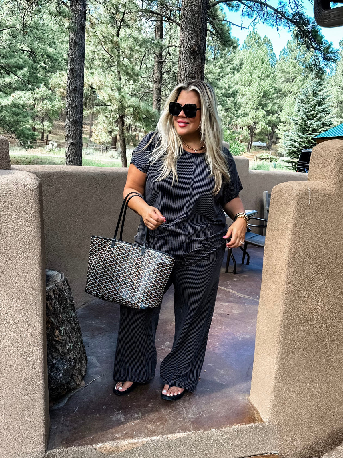 Sophia Ribbed Pants in Four Colors