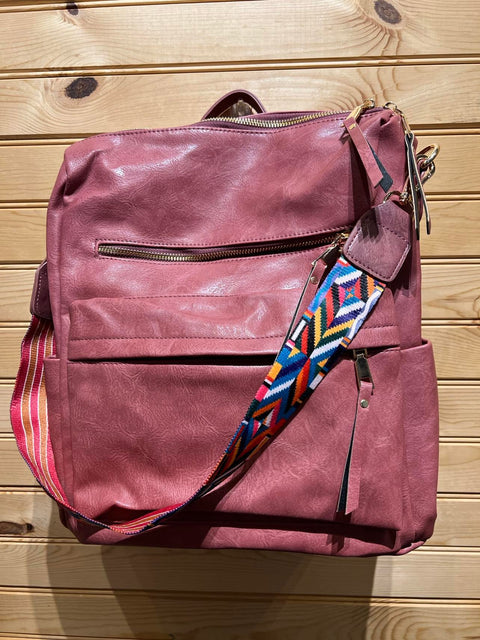 Pre-Order: Vegan Leather Bag/Backpack Purse/Tote
